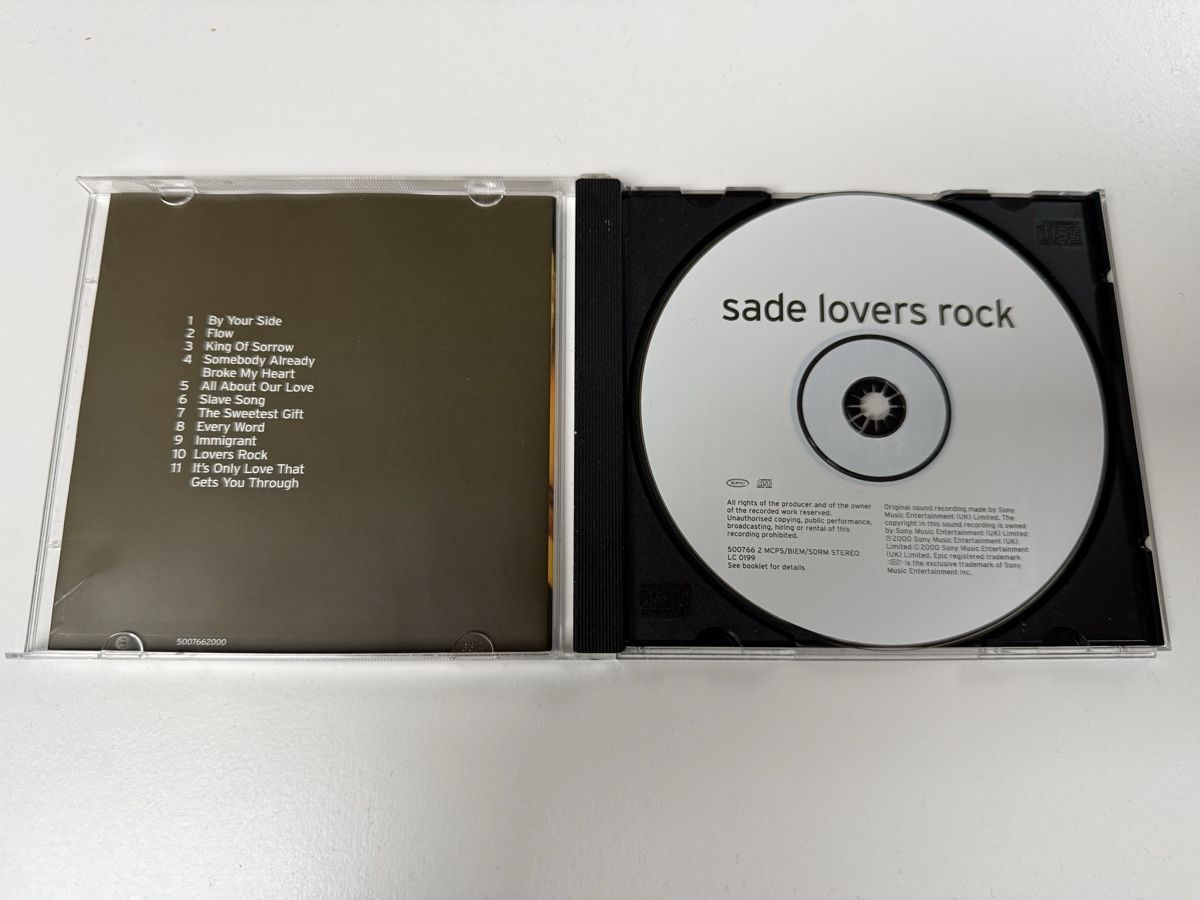 CD: Sade - Lovers Rock CD Album – Usato da Oberried Brienz venduto da Chyara 2