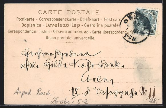 Ansichtskarten: sign. Arpad Basch: Dame inmitten von Sch – Gebraucht aus Berlin von bartko-reher 1
