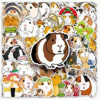 51 VERSCHIEDENE STICKER, MEERSCHWEINCHEN NEU+OVP