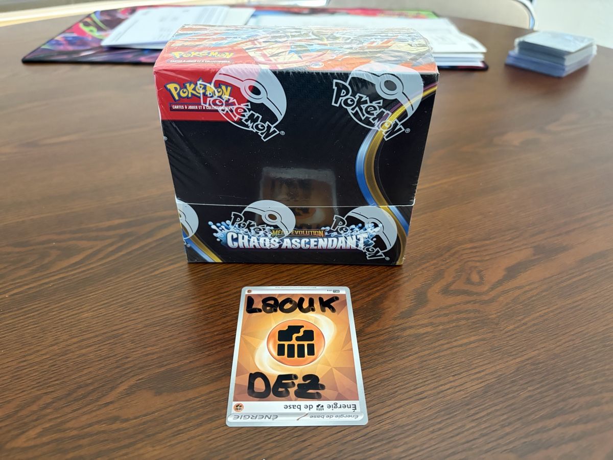Pokémon Carte collezionabili: Pokémon - Display ME04 Chaos Ascendant  – Nuovo e nell'imballaggio originale da Morges venduto da Laoukdez