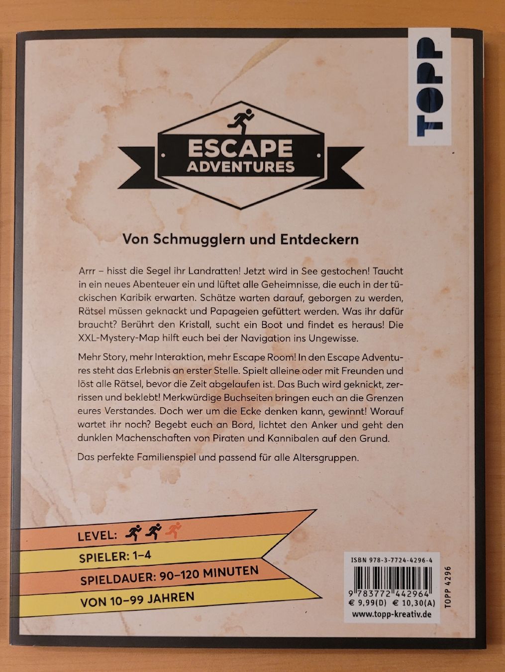 Kosmos Giochi: 3 Escap Room Büche - Escape Adventure - Exit Das Buch - NEU – Nuovo e nell'imballaggio originale da Madiswil venduto da Laubfleck 2