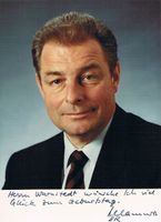 Jean-Pascal Delamuraz 1936-98 Autogramm 10x15cm Bundesrat