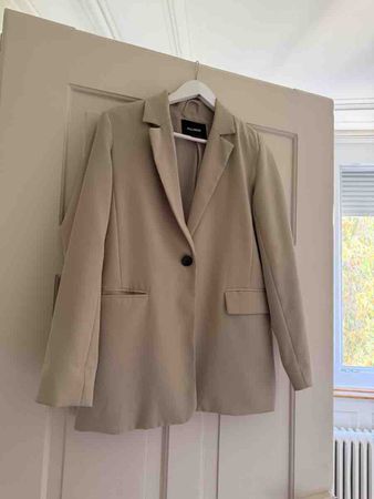Pull&Bear Blazer Damen beige Grösse S