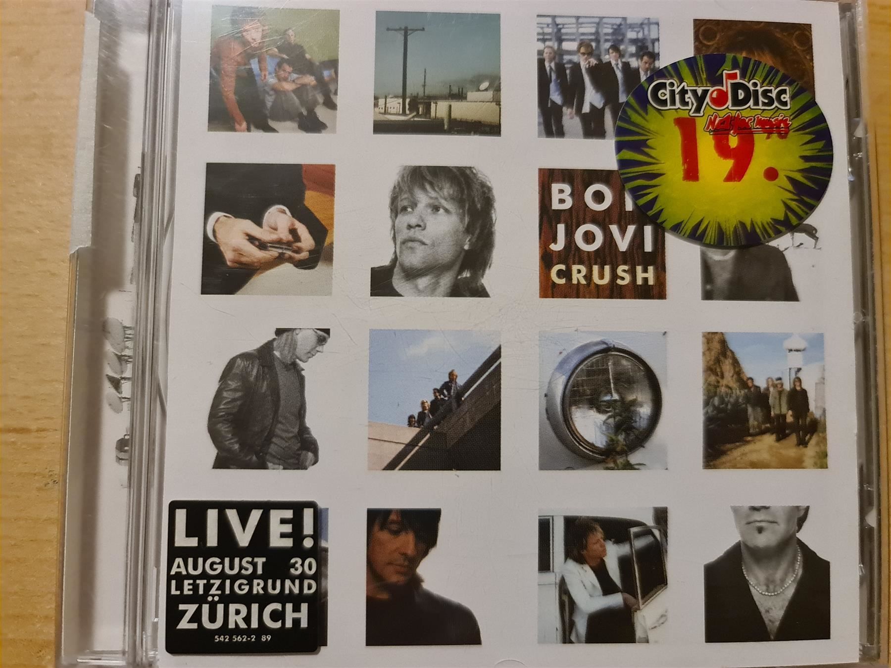 CD: Bon Jovi - crush – Usato da Dintikon venduto da Vexi