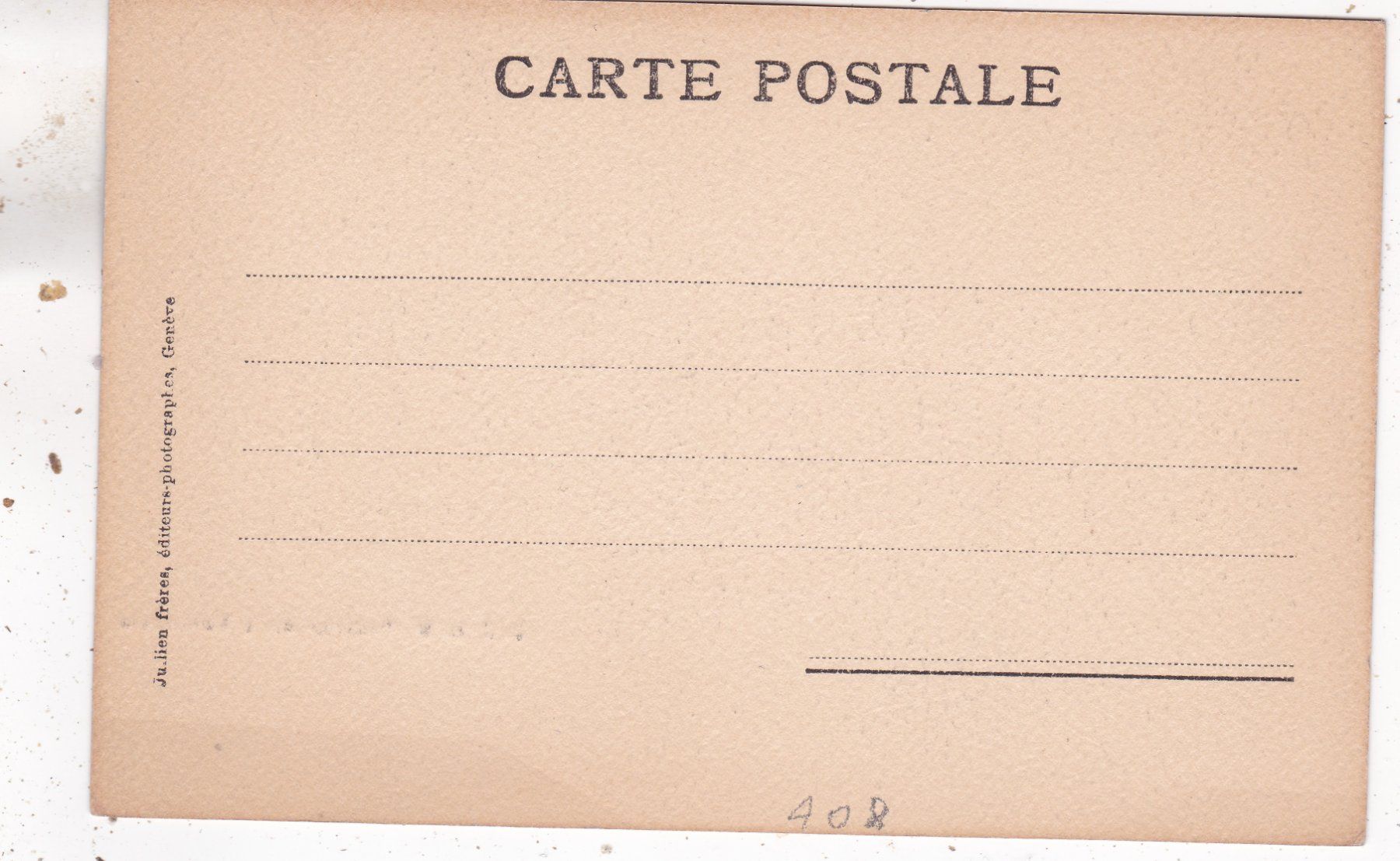 Cartoline postali: Passage de la Tête noire – Usato da Herisau venduto da Lisegrat2008 1