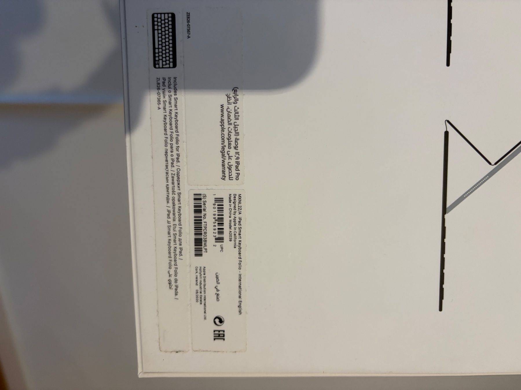 Apple Tastiere: Apple Smart Keyboard Folio 12.9inch – Usato da Luzern venduto da Jules__ 4