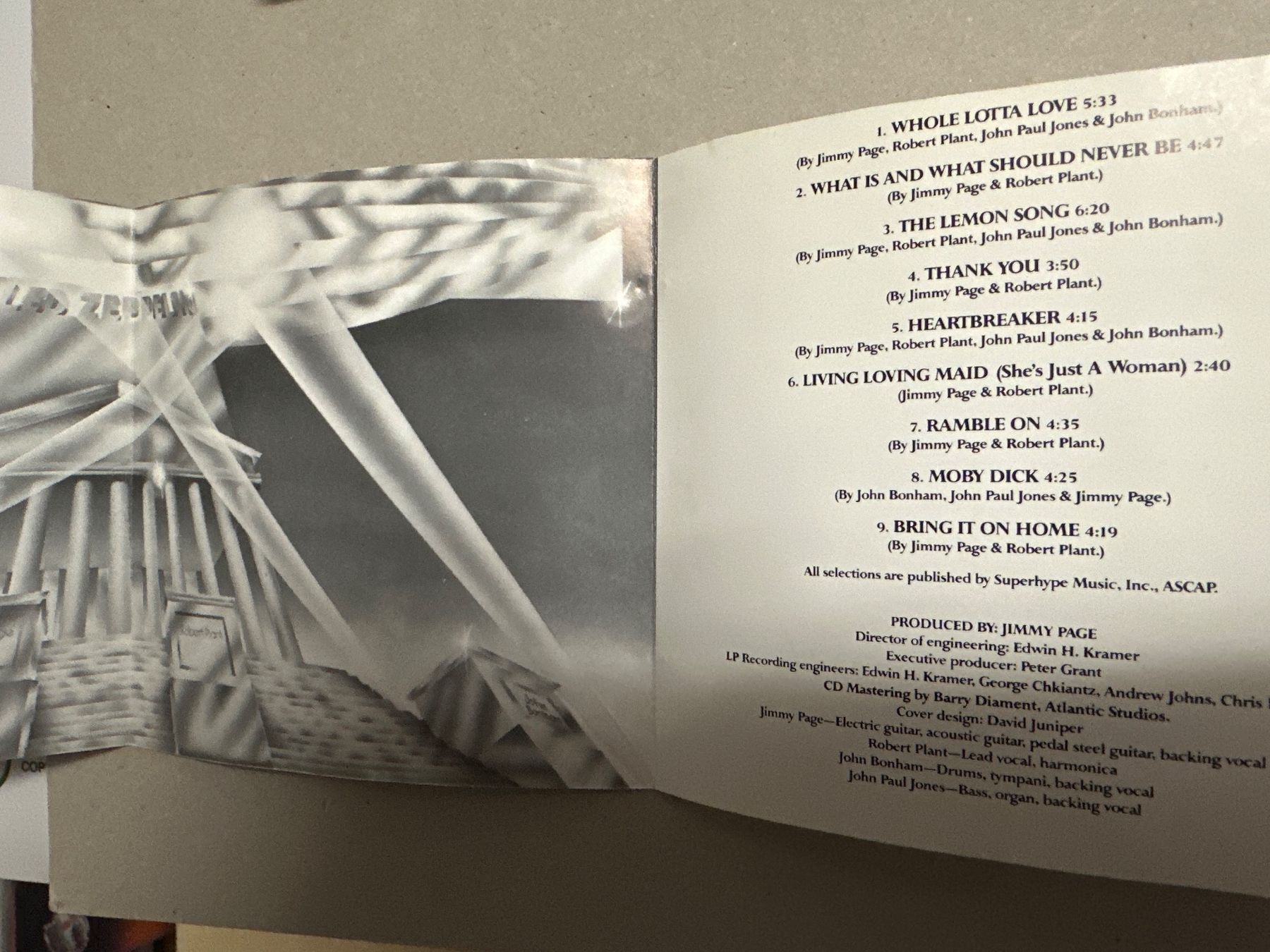 CD: Led Zeppelin – Led Zeppelin II – Usato da Wabern venduto da fri_t6kq 3