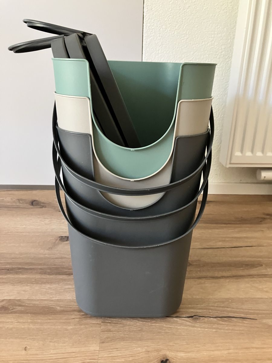 Rotho Abfalleimer: 3 Rotho Abfalltrennsystem mit Aufklebern – Gebraucht aus Liestal von Denise12345 5