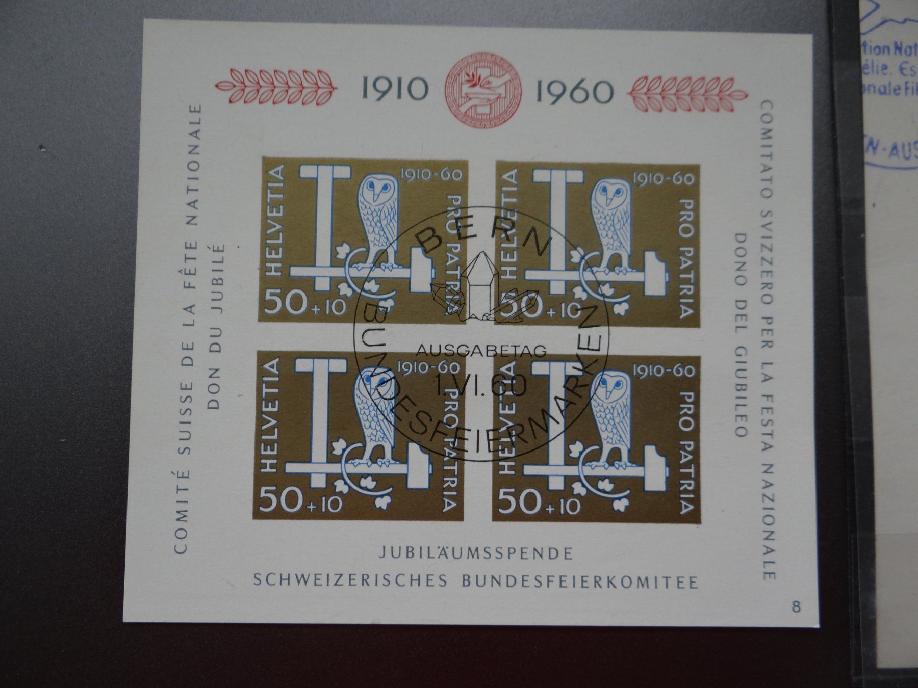 Tutti i francobolli: Blocklot gestempelt ab 1938 ab CHF 1.-- – Usato da Kriens venduto da Na4 4