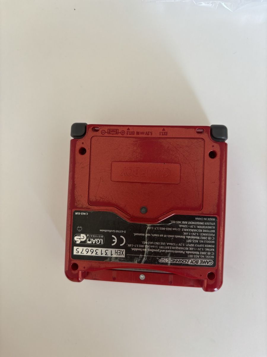 Nintendo Console: Console Nintendo Game Boy Advance SP rouge avec chargeur – Usato da La Chaux-de-Fonds venduto da DANIELA19961996 4