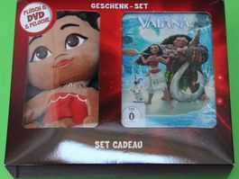 WALT DISNEY: Vaiana - GESCHENK-SET Plüsch+DVD OVP