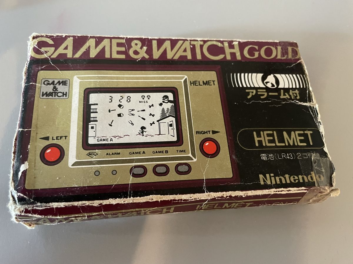 game&watch Console: Nintendo Game & Watch HELMET  – Usato da Biel/Bienne venduto da Azrael 2