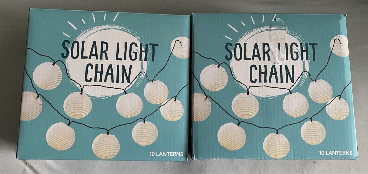 Ghirlande e barre luminose:  Lichterkette 10 Laternen NEU OVP – Nuovo e nell'imballaggio originale da Allschwil venduto da Deal_Tiger99