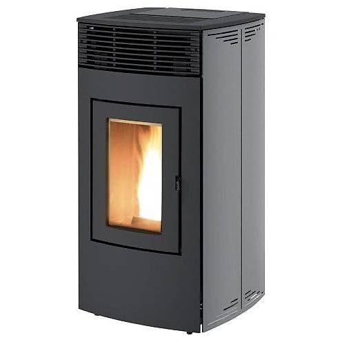 Pelletofen Komplettset wasserführend RED LOTUS Hydro 24,8kW (Gebraucht ...