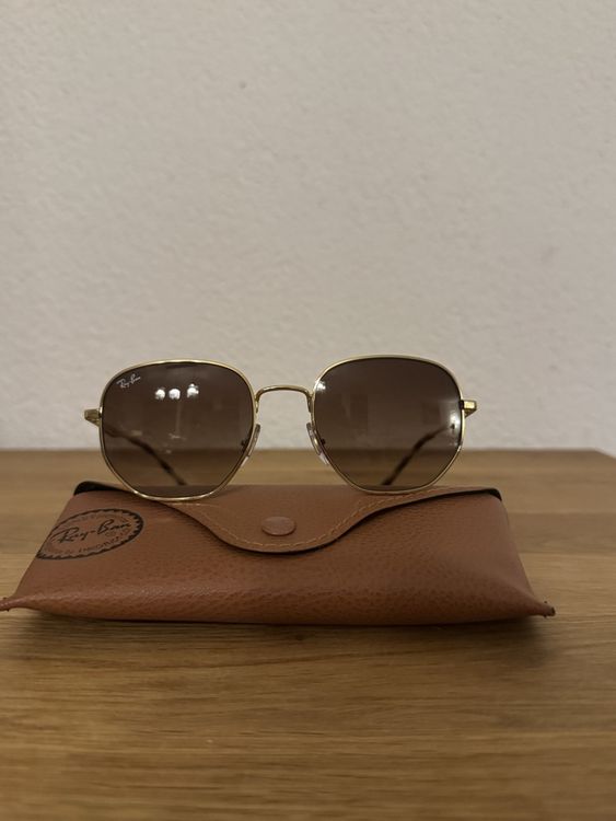 Original Ray-Ban Sonnenbrille RB 3682 Gold, Top Zustand! (59 (Gebraucht ...
