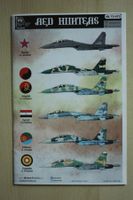Decals 1/72 - Red Hunters (Su-27 / Su-30), von Aztec