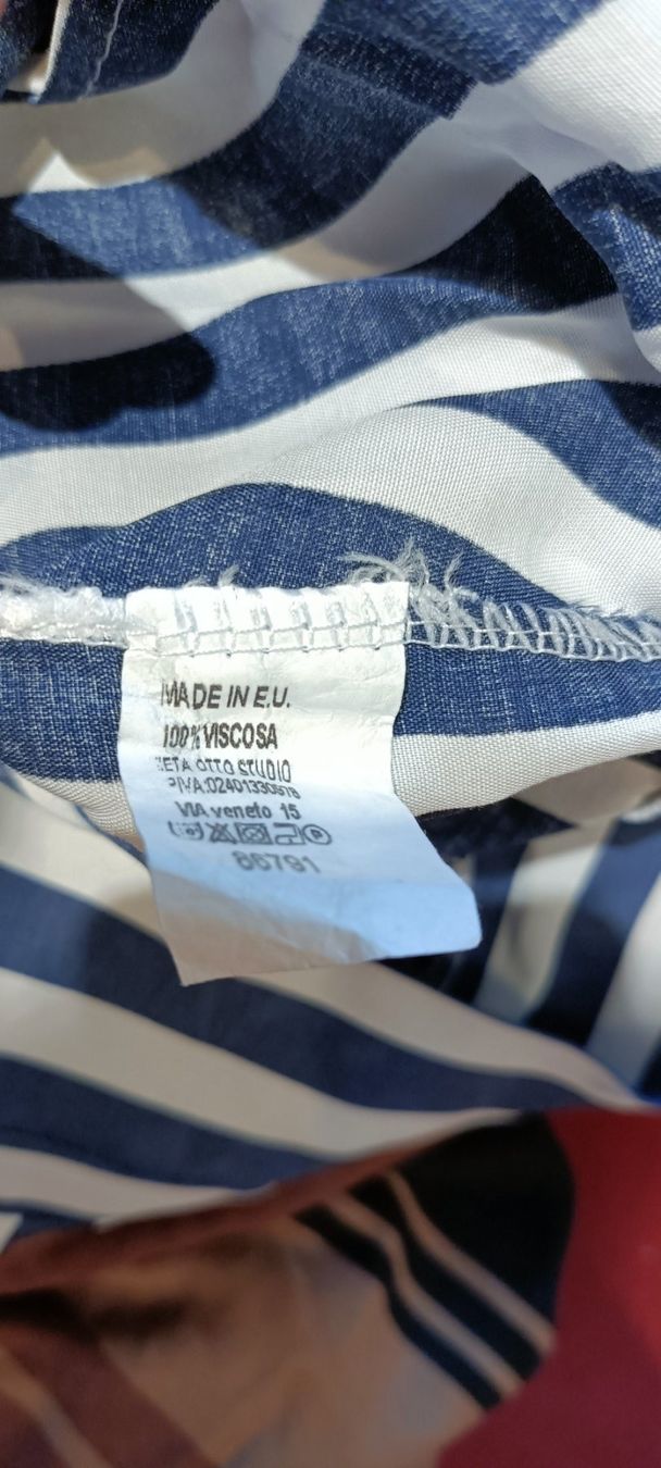 Camicette: Cropped stripped blouse – Usato da Zürich venduto da Rissons 3