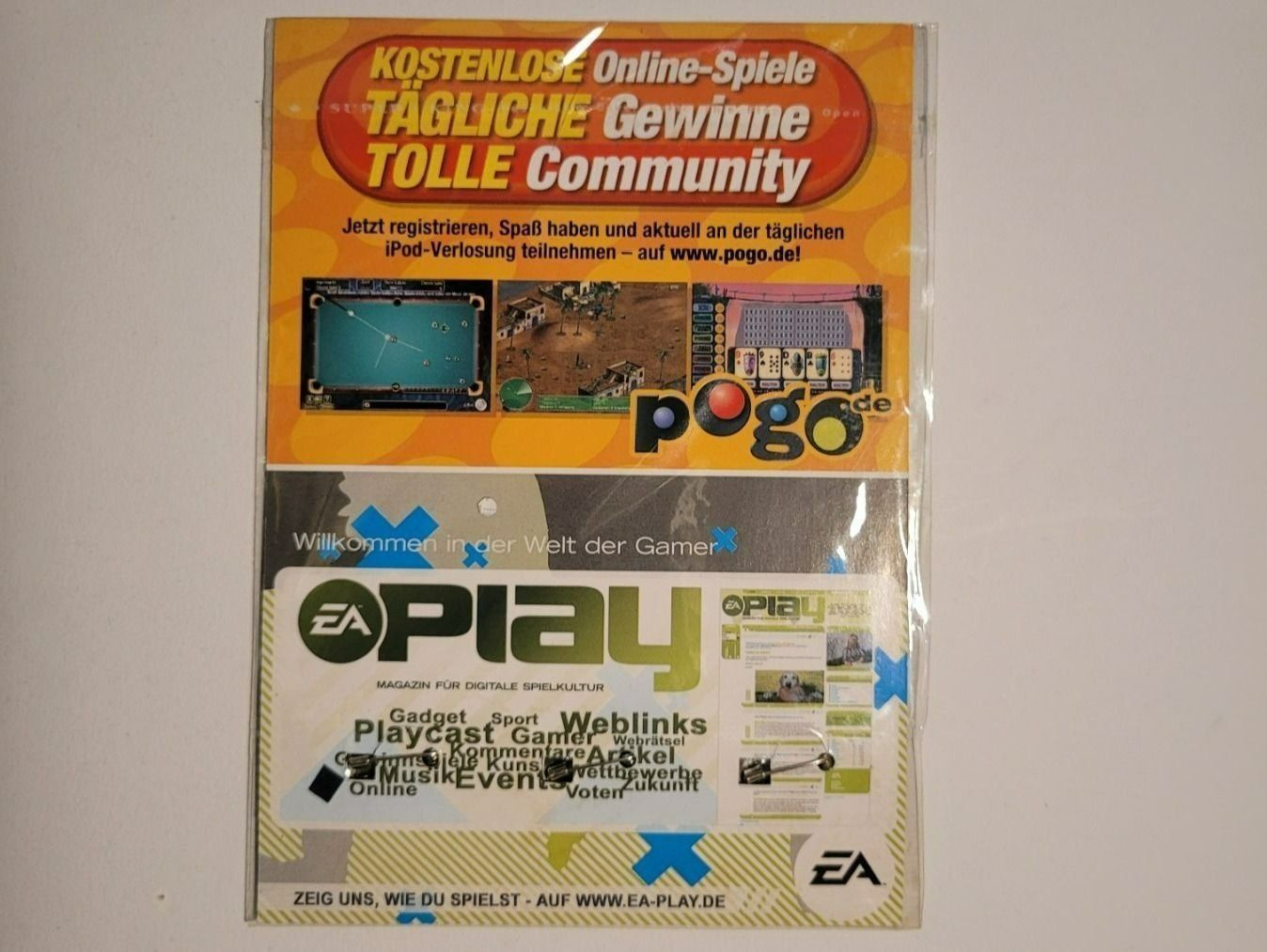 Placchette & Badge: Playstation EA Electronic Arts Buttons/Badges/Ansteckknopf – Nuovo e nell'imballaggio originale da Illnau venduto da Sibello 1