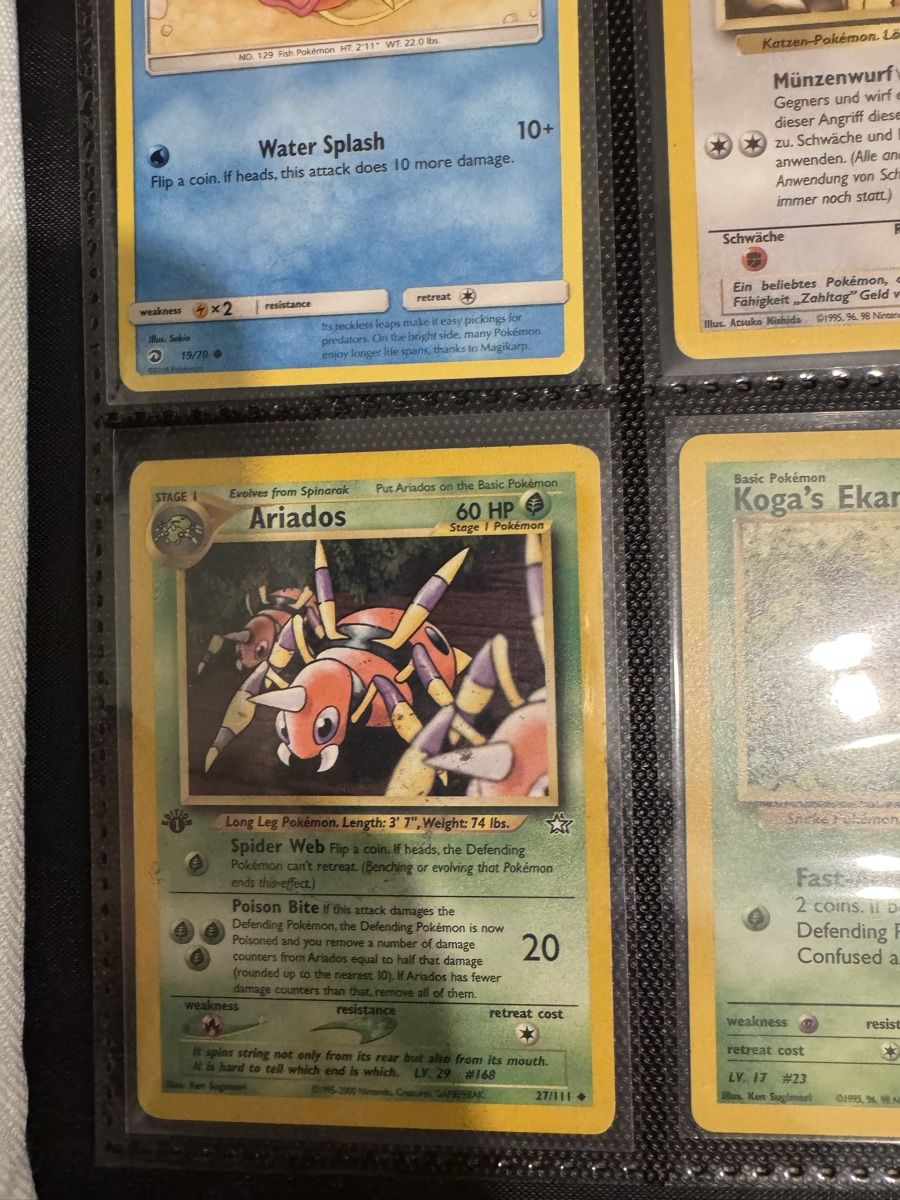 Pokémon Carte collezionabili: Vintage Pokemon Karten..  – Usato da Glarus venduto da gre_7llq 5