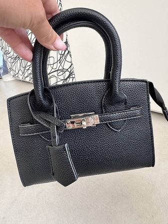 Mini tasche kelly ecoleder ecopelle borsa neu!
