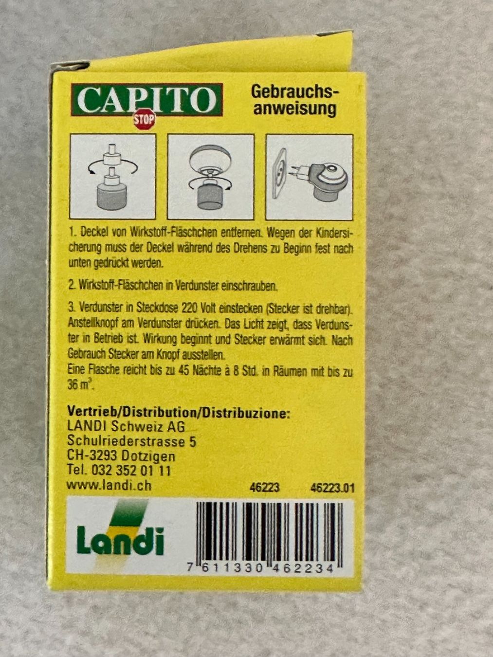 Sonstiges für Haushalt & Wohnen: Mückenstop Verdunster Capito + 3 Stk. Nachfüller – Neu (gemäss Beschreibung) aus Auw von beretta1966 4