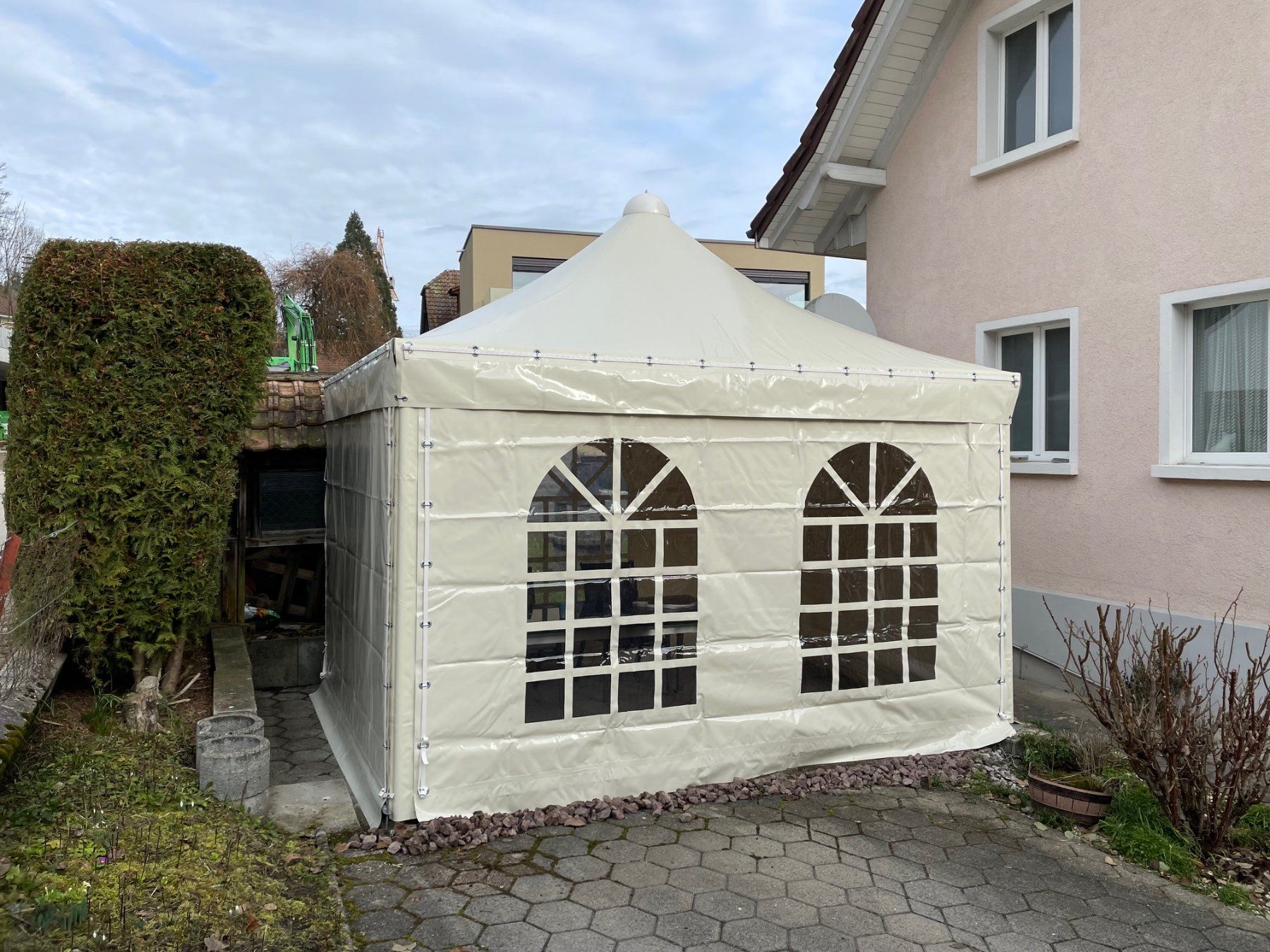 Accessori per la stalla: Texbau Weidezelt 5x4 Ascona – Nuovo e nell'imballaggio originale da Däniken SO venduto da TEXBAU_AG 6