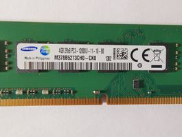 Samsung 4GB 2Rx8 PC3-12800U-11-10-B0 RAM