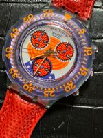 SWATCH*AQUA CHRONO*SBG100*RED HARBOR*1993 *