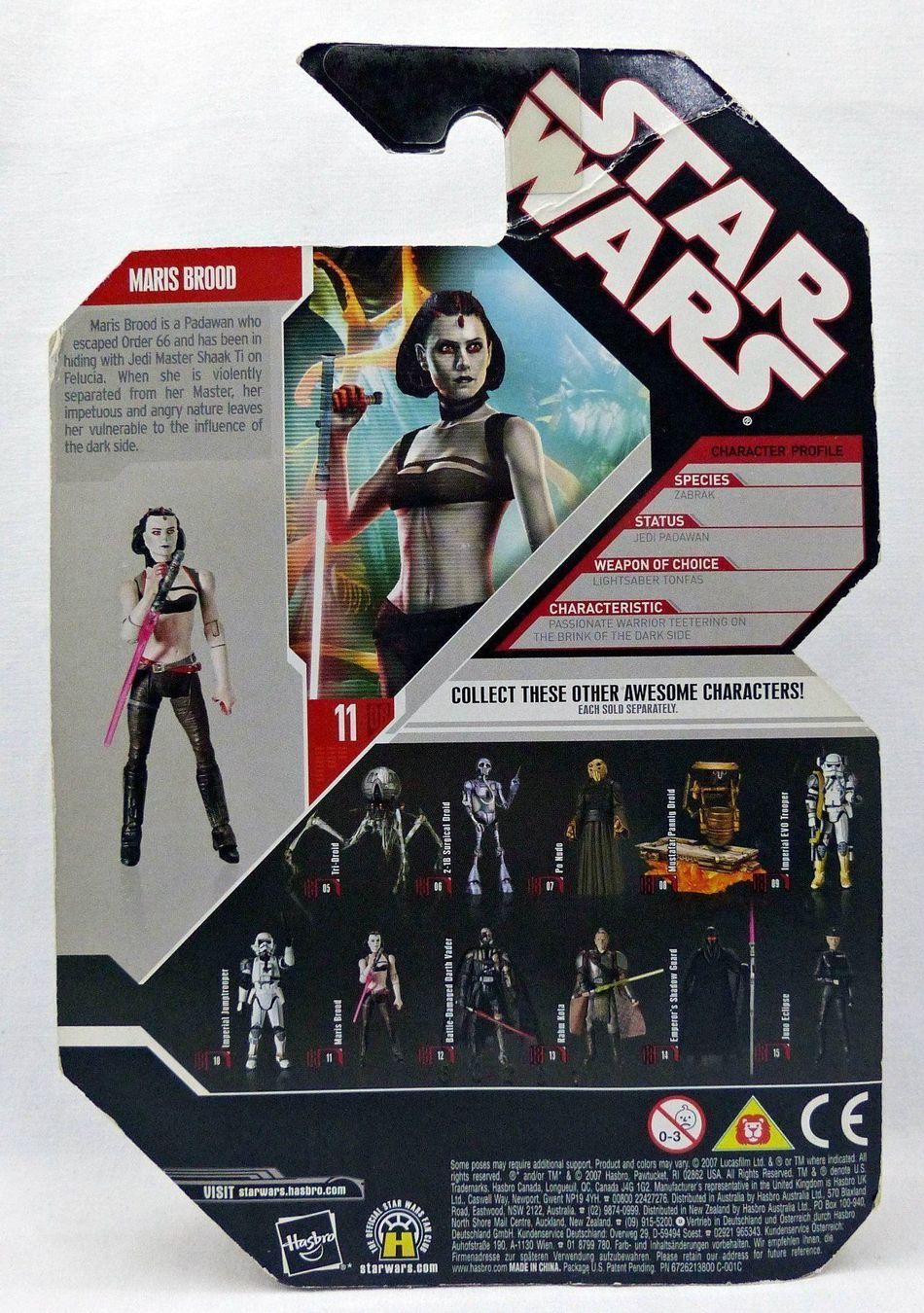 Statuette: MARIS BROOD STAR WARS FORCE UNLEASHED HASBRO 2007 30TH YEAR – Usato da Lugano venduto da YouWantUS 2