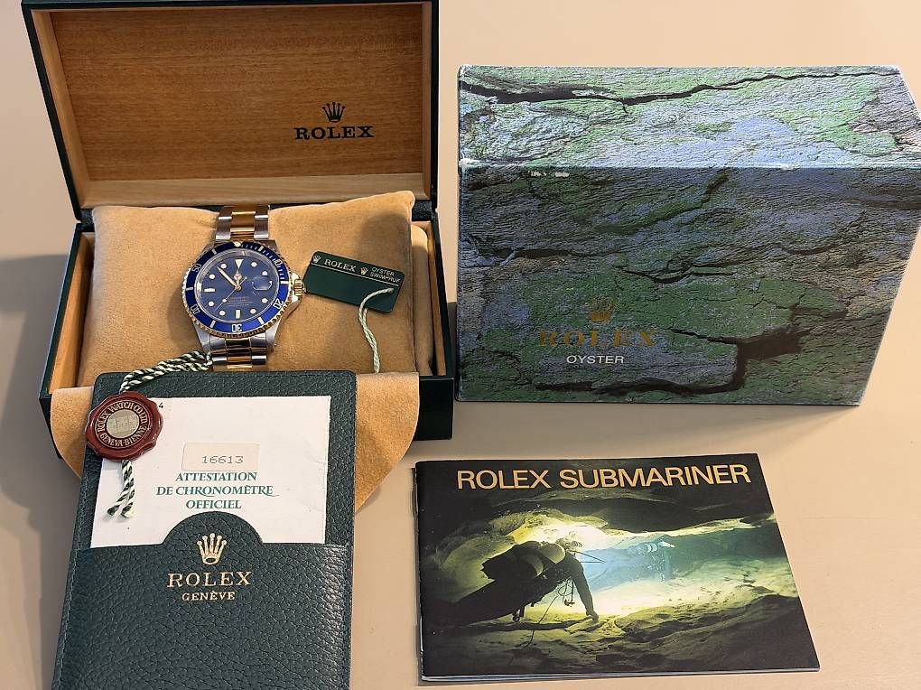 Orologi: Rolex submariner 16613 full set blu dial – Usato da Lugano venduto da Lugano_Time 3