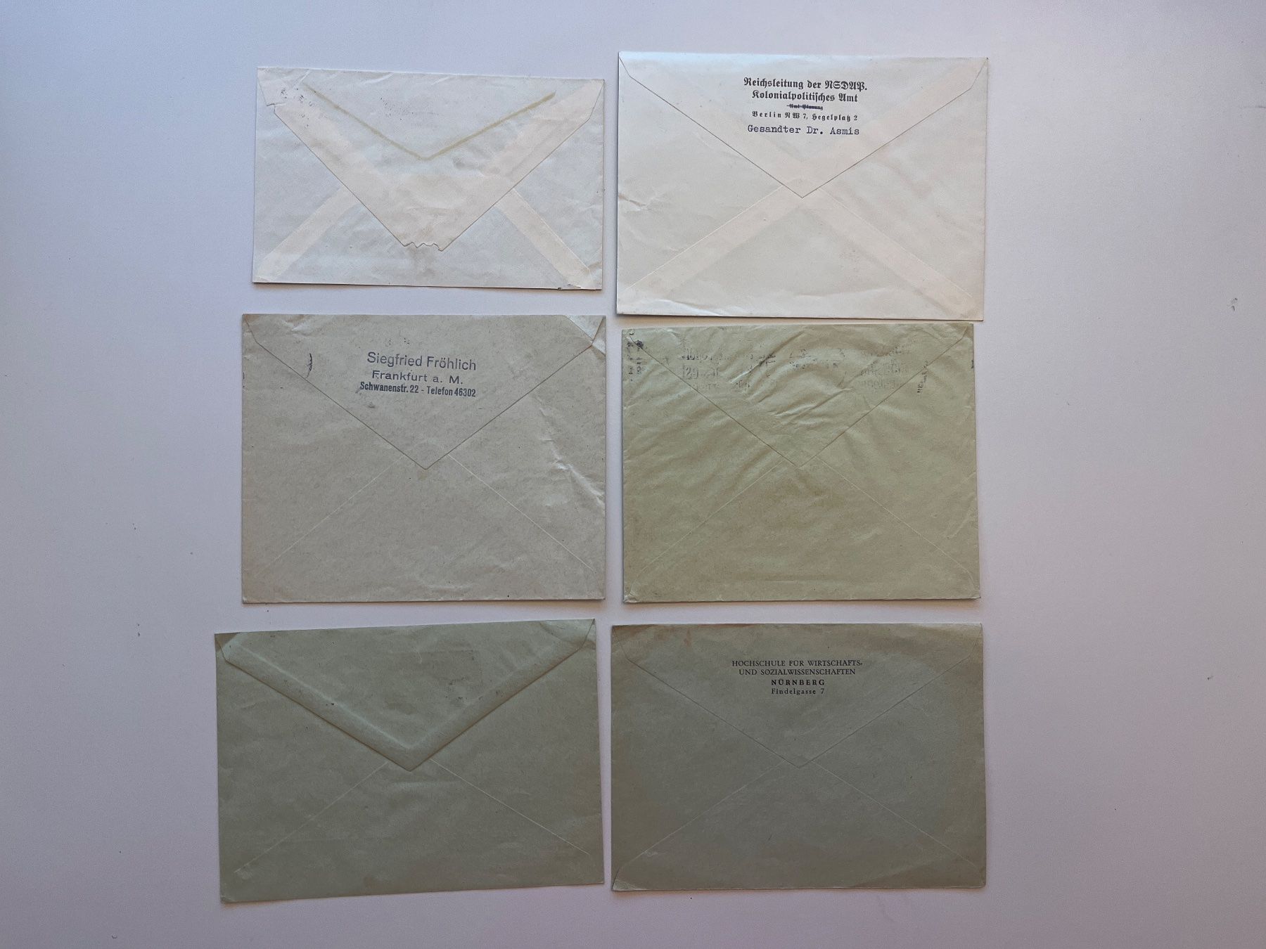 Alle Briefmarken: Ganzsachen Deutsches Reich – Gebraucht aus Adliswil von derrick0825 1