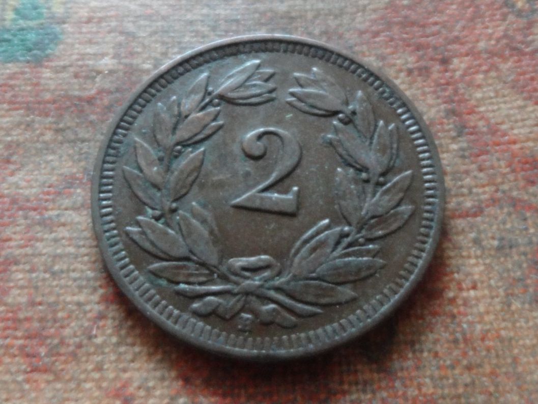 Tutti le monete: 2 Rp. 1915   (B) – Usato da Romanel-sur-Lausanne venduto da Swift13 1