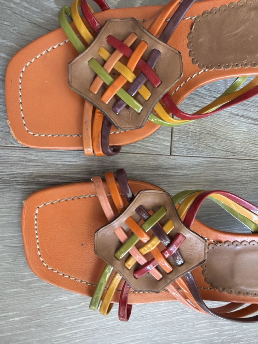 Prada Scarpe da donna: Sandales Prada multicouleur cuir pointure 37 – Usato da Forel (Lavaux) venduto da vuf_rdl9 4