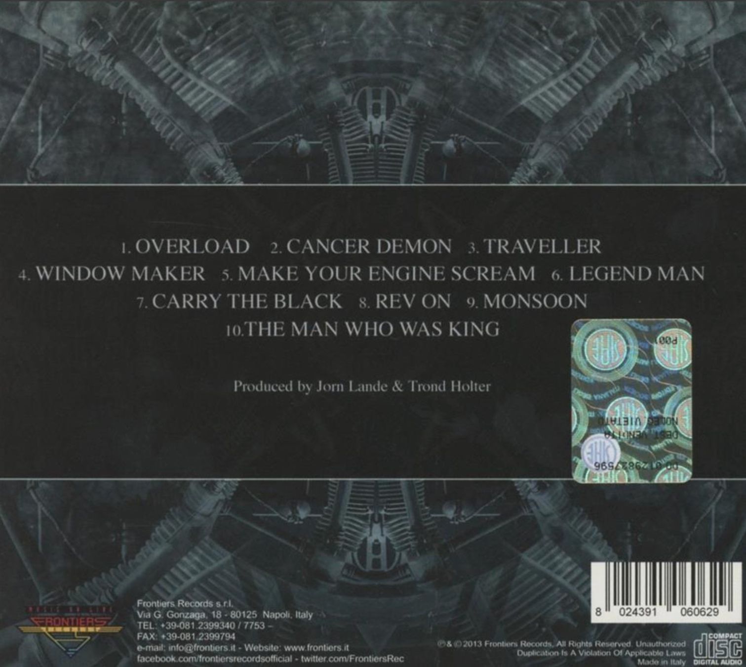 CD: Jorn - Traveller – Usato da Brunnen venduto da Barfly5 1