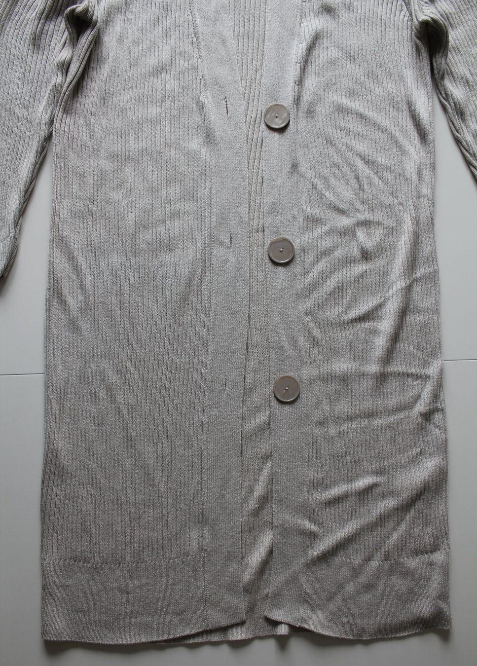 Massimo Dutti Pullover & Sweatshirts: Cardigan long beige Massimo Dutti t. M – Gebraucht aus Peseux von Gilloss 2
