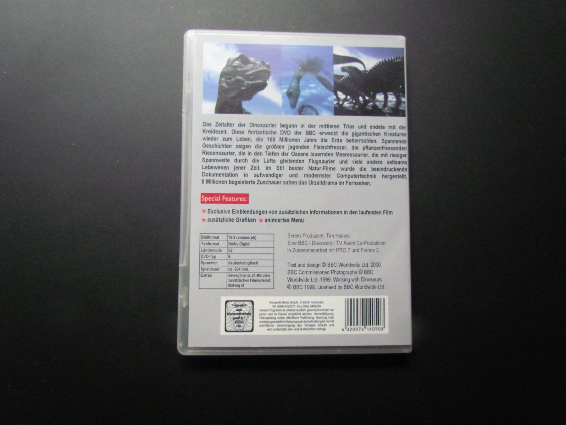 Tutti i DVDs: Dinosaurier im Reich der Giganten – Usato da Wilen venduto da joe_j8zn 2
