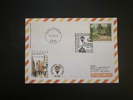 Ballonpost mit super Stempel 1999 Luxus  (V10)