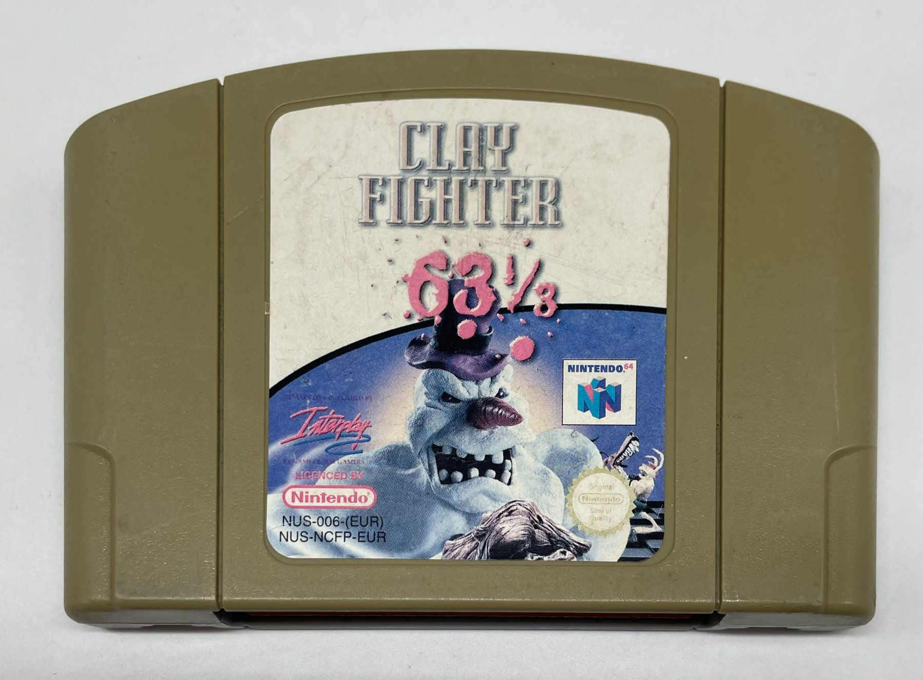 Nintendo Spiele: Clay Fighter 63 1/3 N64 – Gebraucht aus Winterthur von Swissgamestore