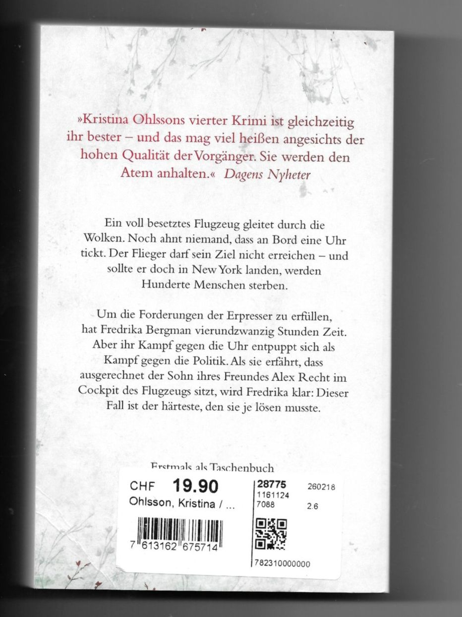 Livres: Kristina Ohlsson - Himmelschlüssel – D'occasion à Samstagern par Bladetigi 1