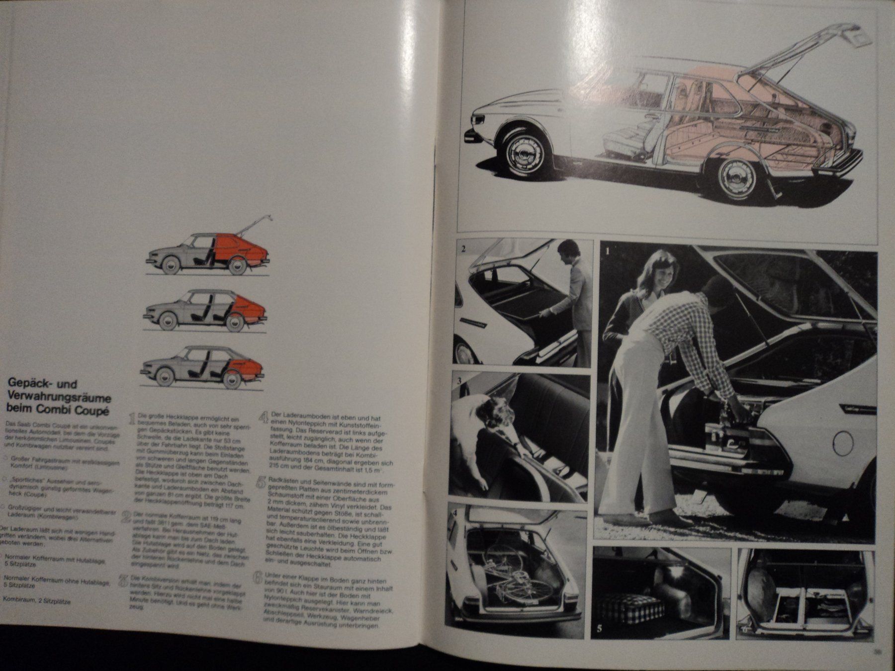 Saab Documenti: Prospekt Saab 99 Modelle ca. 1972 – Usato da Schwarzenburg venduto da modelCARama 8