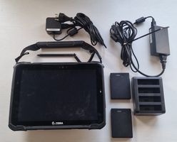 Zebra Tablet ET85 Schutzhülle, Handschlaufe, Ladegerät, Akku