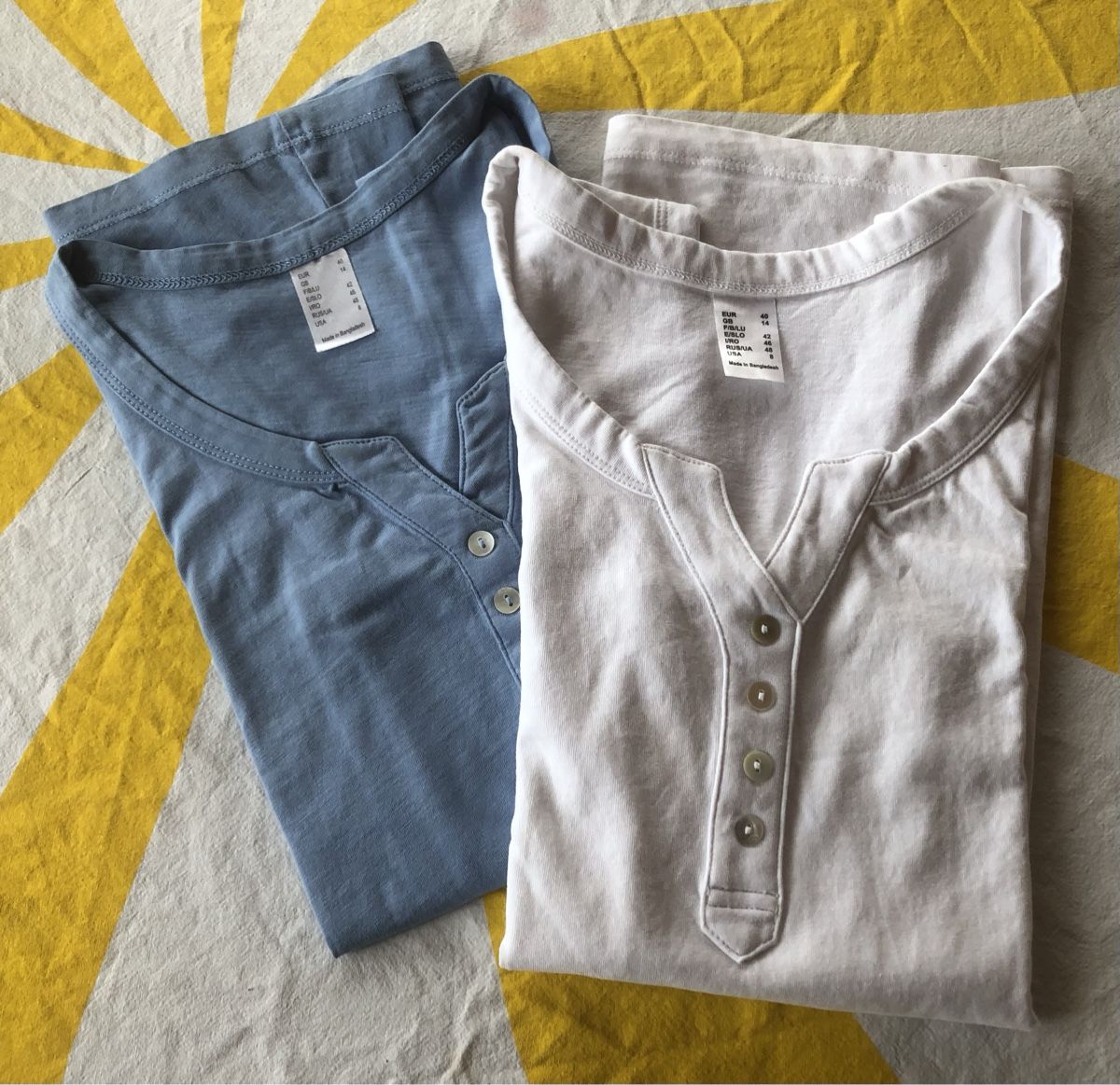 Top: TOP-Duo, weiss+hellblau, Gr.40 – Usato da Mühlebach (Goms) venduto da chr_q6d8 1