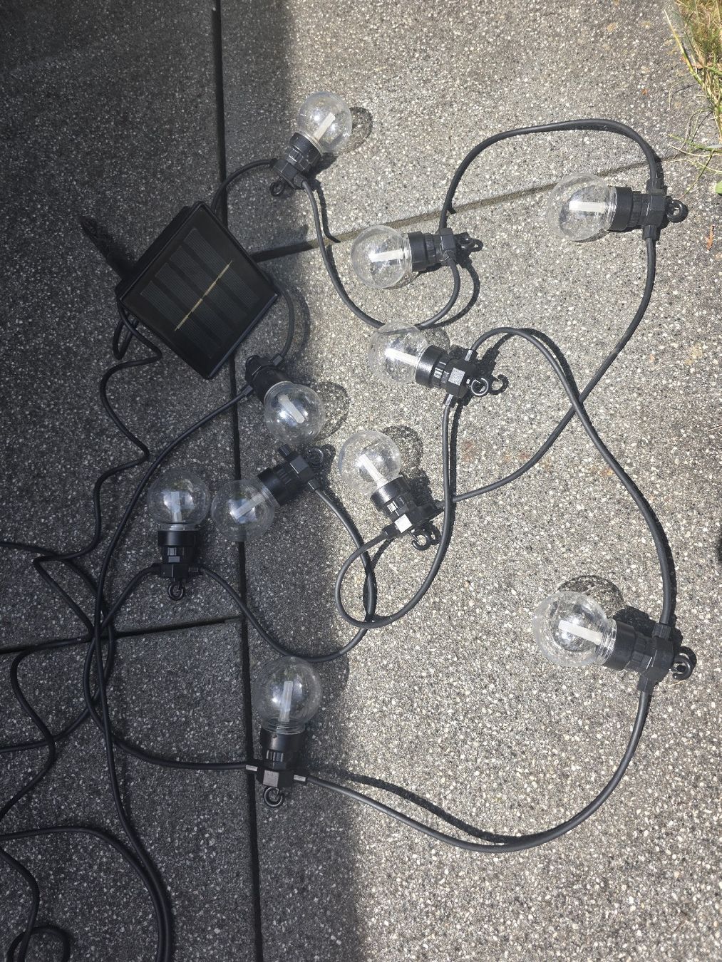 Migros Ghirlande e barre luminose: Lichterkette mit Glühbirnen – Usato da Adlikon venduto da Tami2019