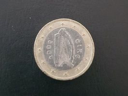 1 EURO Münze Irland - 2002