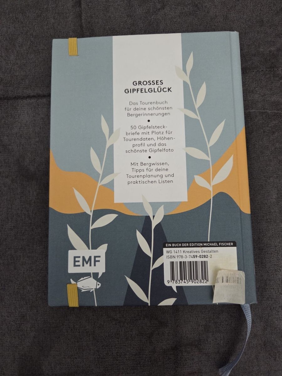 Bücher: Buch Der Berg ruft Mein Gipfelbuch neu – Neu (gemäss Beschreibung) aus Turtmann von p1413b 1