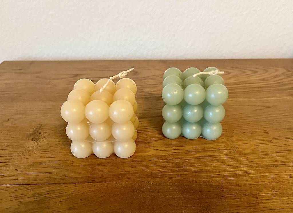 Candele: 2 Bubble Kerzen  – Usato da Therwil venduto da scoop75