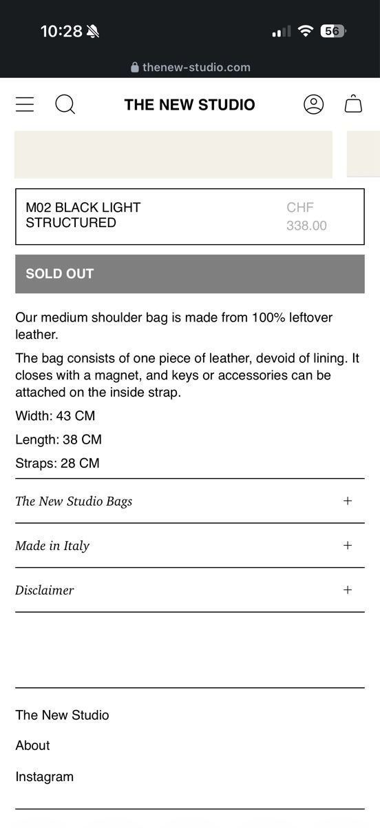 Borse: The newstudio bag unikat – Nuovo (secondo la descrizione) da Zürich venduto da JMima 2