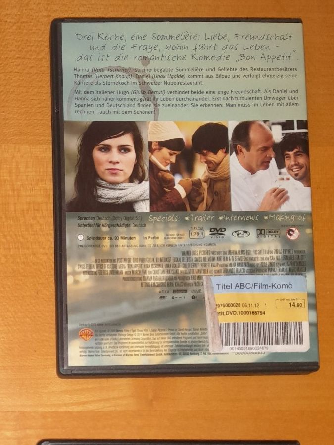 Tutti i DVDs: Bon Appetit DVD mit Nora Tschirner – Usato da Steffisburg venduto da FutureOne 1
