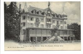 Prêles sur Lac de Bienne (BE) Hôtel Mon-Souhait - 1906