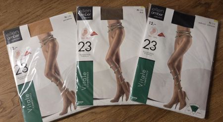 3 Paar ellen amber Strumpfhosen (die beste von Migros) Gr.XL